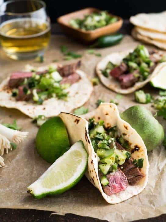 Lemon tacos