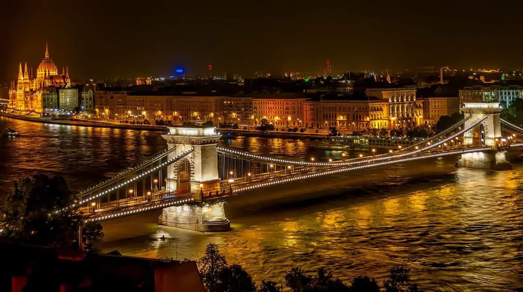 Is Budapest Worth Visiting chain-bridge-night