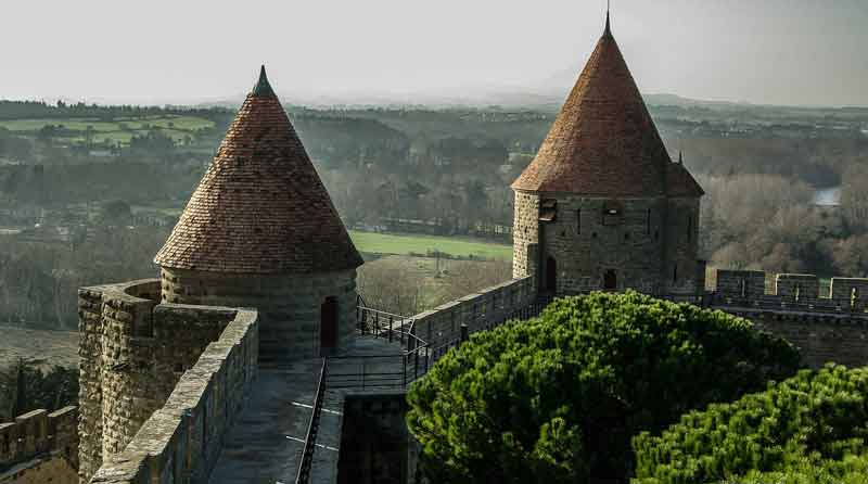 Carcassone-Ramparts