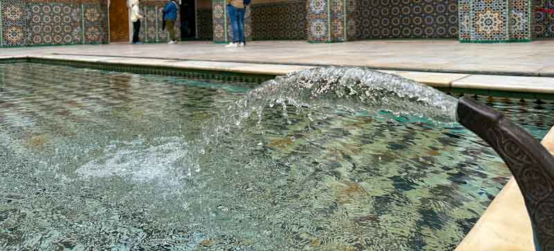 Ben-Youssef-Medersa Fountain