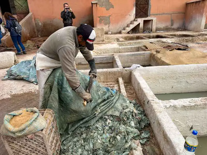 Marrakech-Tannery