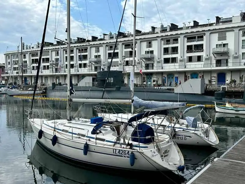 S518 Nazario Sauro Submarine Genoa