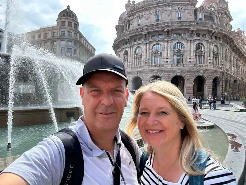 Sarah and Olivier Off the Tourist Treadmill in Genoa