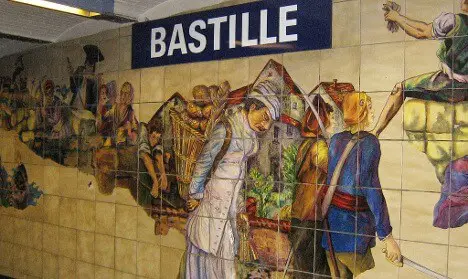 Bastille Paris Metro