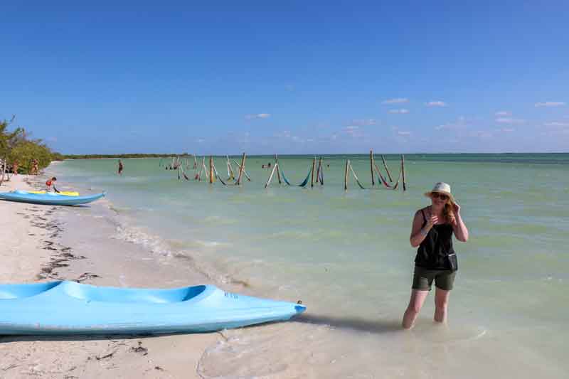 Sarah at Playa Punta Cocos